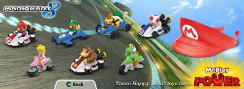 GamerDad Gaming with Children Mario Kart 8 Toys in McDonald s